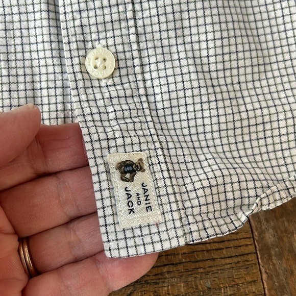 Janie and Jack Infant Boy Button Down Shirt - Picture 3 of 8